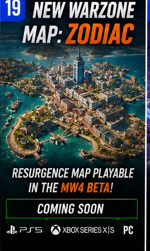 Call of Duty Reveals Its New Zodiac Warzone Map