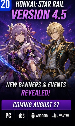 Honkai: Star Rail Version 4.5 Reveals Its New Banner Lineup
