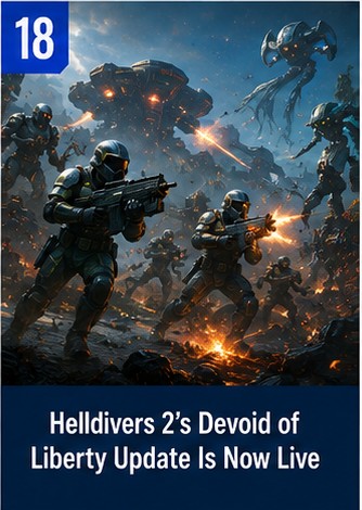 Helldivers 2's Devoid of Liberty Update Is Now Live