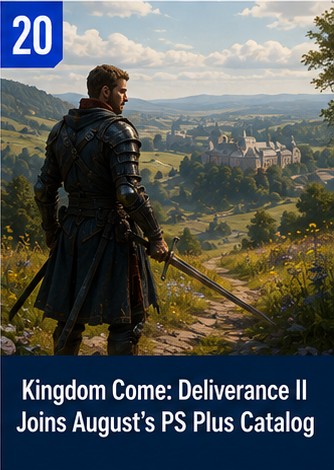 Kingdom Come: Deliverance II Joins August's PS Plus Catalog