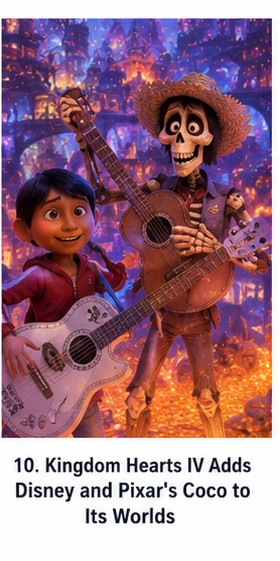 Kingdom Hearts IV Adds Disney and Pixar's Coco to Its Worlds