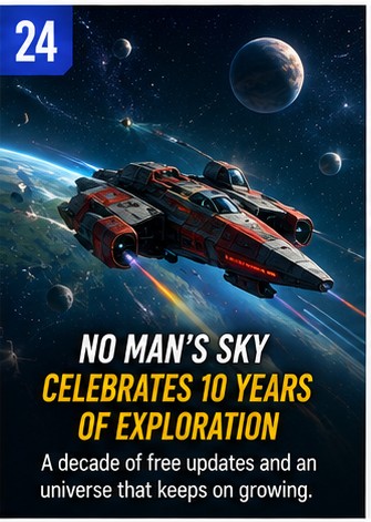 No Man's Sky Celebrates Ten Years of Continuous Expansion