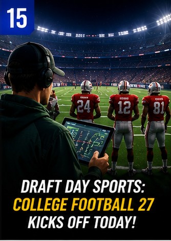 Draft Day Sports: College Football 27 Launches for Armchair Coaches