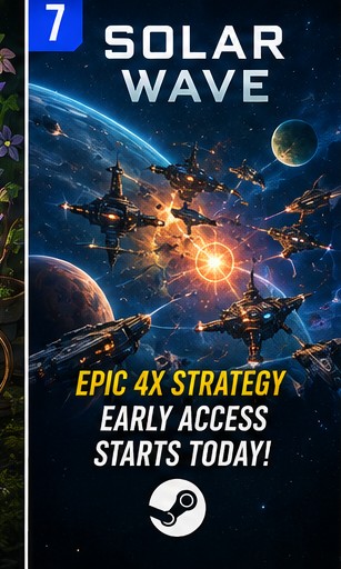 Solar Wave Enters Early Access With Galaxy-Scale 4X Warfare