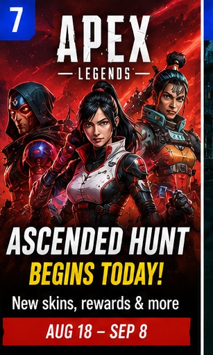 Apex Legends Ascended Hunt Event Begins Today