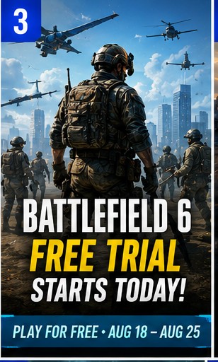 Battlefield 6 Free Trial Begins Today