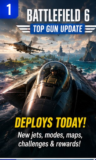 Battlefield 6 Top Gun Update Deploys Today