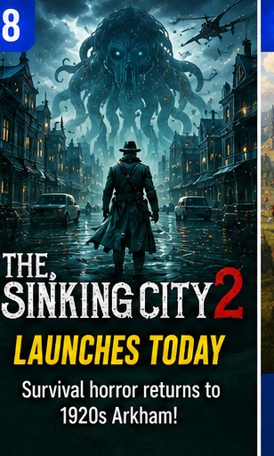 The Sinking City 2 Launches Today