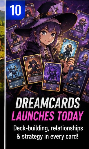 Dreamcards Brings Relationship-Powered Deck Building to Steam