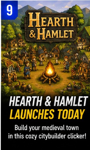 Hearth and Hamlet Begins Building Kingdoms Today