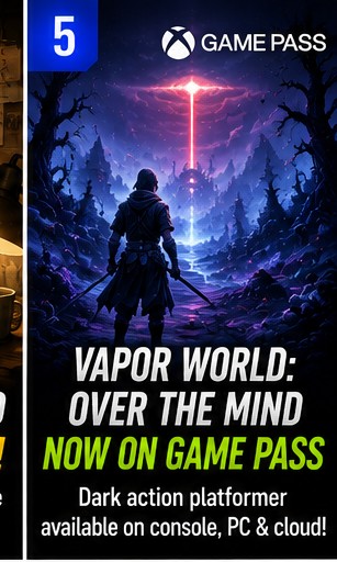Vapor World: Over the Mind Joins Xbox Game Pass Today