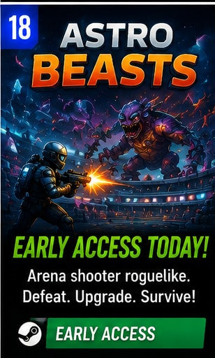 Astro Beasts Enters Early Access Today