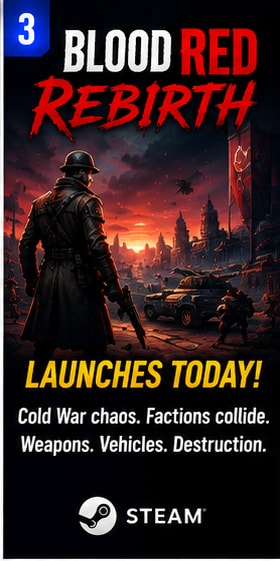 Blood Red Rebirth Targets Its Steam Launch Today