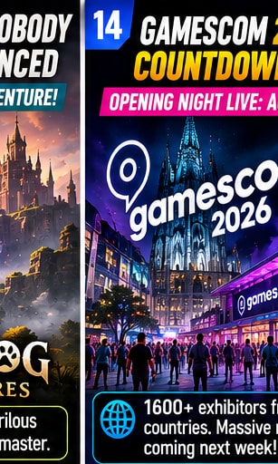 Gamescom Countdown Intensifies Ahead of Opening Night Live