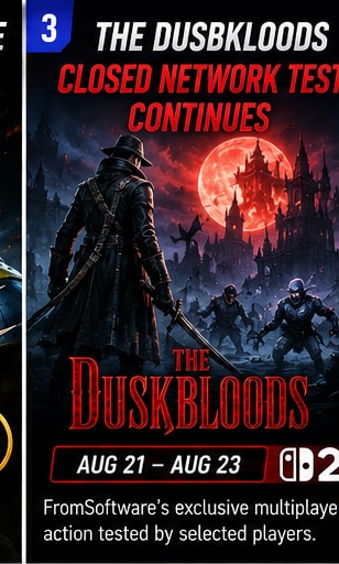The Duskbloods Closed Network Test Continues on Nintendo Switch 2