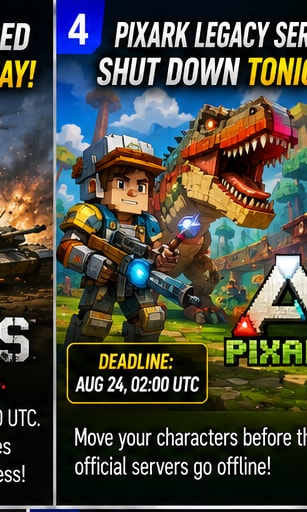 PixARK Players Face Final Deadline Before Legacy Official Servers Close