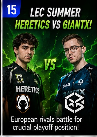 Team Heretics Meets GIANTX in LEC Summer Action