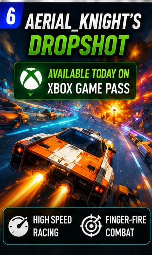 Aerial_Knight’s DropShot Joins Xbox Game Pass Today