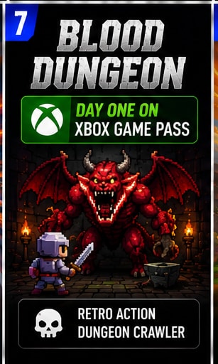 Blood Dungeon Arrives Day One on Xbox Game Pass