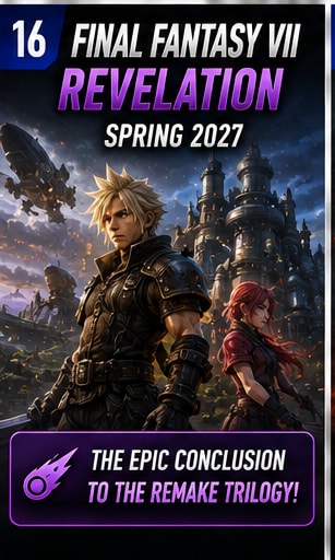 Final Fantasy VII Revelation Targets Spring 2027