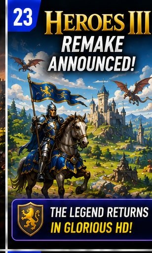 Heroes of Might and Magic III Remake Announced