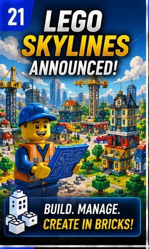 LEGO Skylines Turns City Building Into a Brick-Based Sandbox