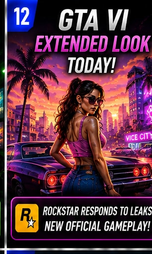 Grand Theft Auto VI Gets an Extended Official Look Today