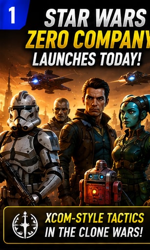 Star Wars Zero Company Launches Today