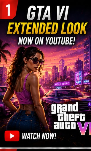 Grand Theft Auto VI Extended Look Reaches YouTube