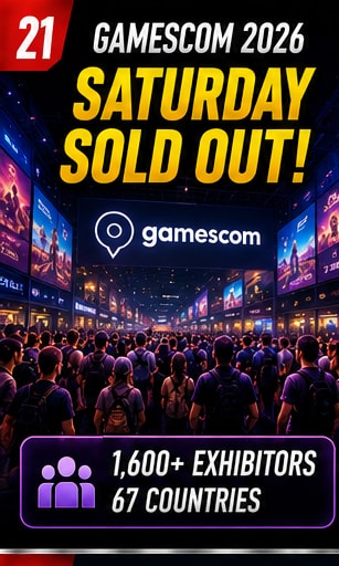 Gamescom Saturday Sells Out as Crowds Pack Cologne