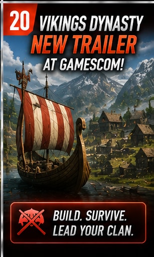 Vikings Dynasty Shows New Gameplay During Gamescom Week