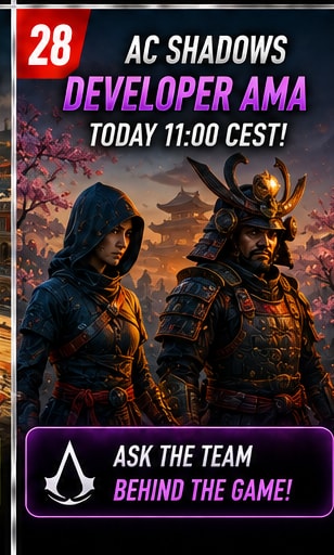 Assassin's Creed Shadows Developer Meet-Up Follows Today's AMA