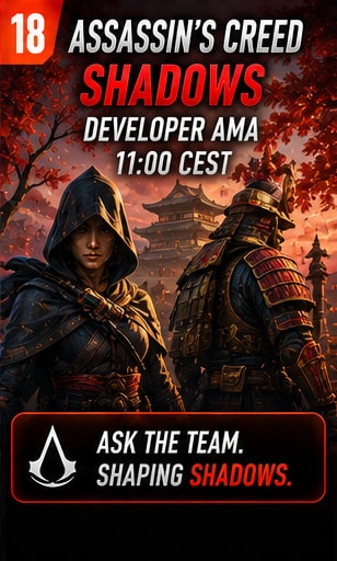 Assassin's Creed Shadows Holds Developer AMA at Gamescom Today