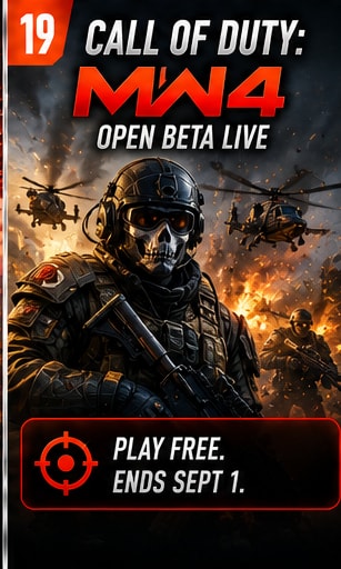 Call of Duty: Modern Warfare 4 Open Beta Continues Worldwide