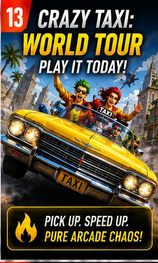 Crazy Taxi: World Tour Continues Its Public Gameplay Debut