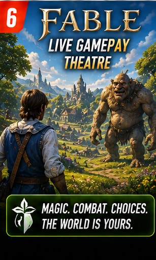 Fable's Live Gameplay Theatre Runs Through Gamescom Sunday
