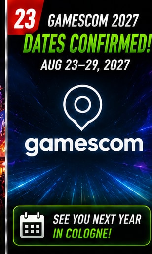 Gamescom 2027 Is Already Dated as 2026 Show Reaches Its Finale