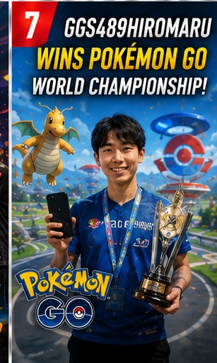 GGS489HIROMARU Wins Pokémon GO World Championship