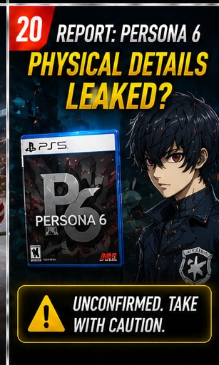 Report: Persona 6 Physical Release Details Point Toward Sega's Launch Plans