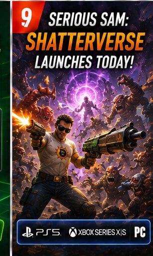 Serious Sam: Shatterverse Launches Today