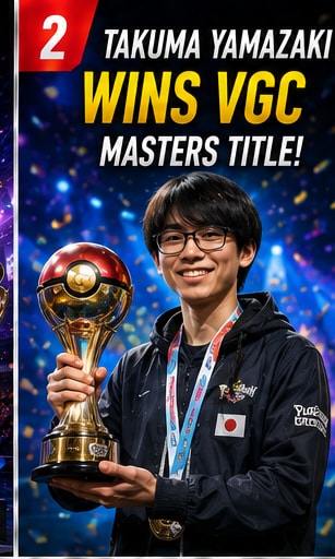 Takuma Yamazaki Wins Pokémon VGC Masters World Championship