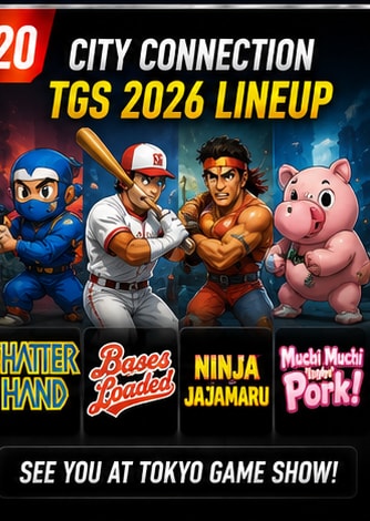 City Connection Reveals Tokyo Game Show 2026 Lineup