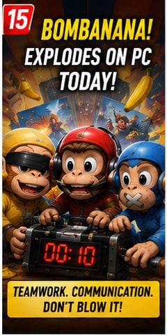BOMBANANA! Launches Its Three-Monkey Bomb-Defusal Chaos