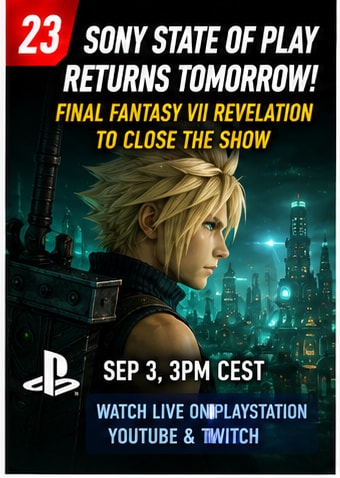 State of Play Returns Tomorrow With Final Fantasy VII Revelation