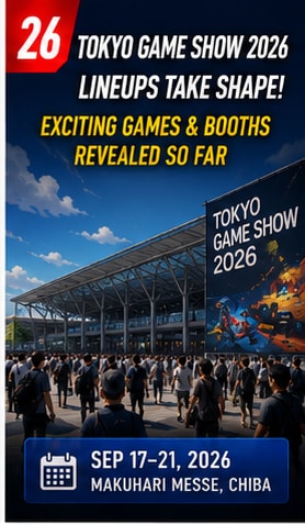 Tokyo Game Show 2026 Lineups Continue to Take Shape