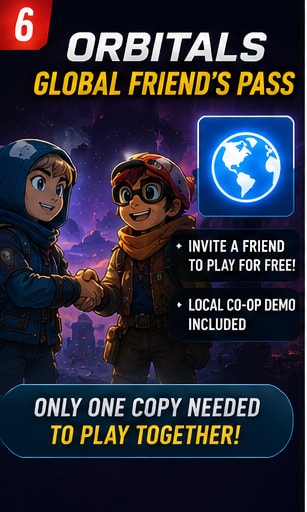 Orbitals Global Friend's Pass Lets One Friend Join for Free