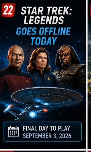Star Trek: Legends Goes Offline Today