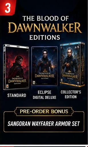 The Blood of Dawnwalker Arrives in Multiple Editions