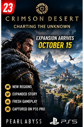 Crimson Desert Expansion Charting the Unknown Arrives October 15
