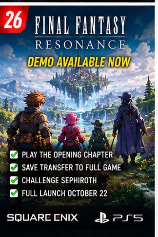 Final Fantasy Resonance Demo Is Available With Save Transfer